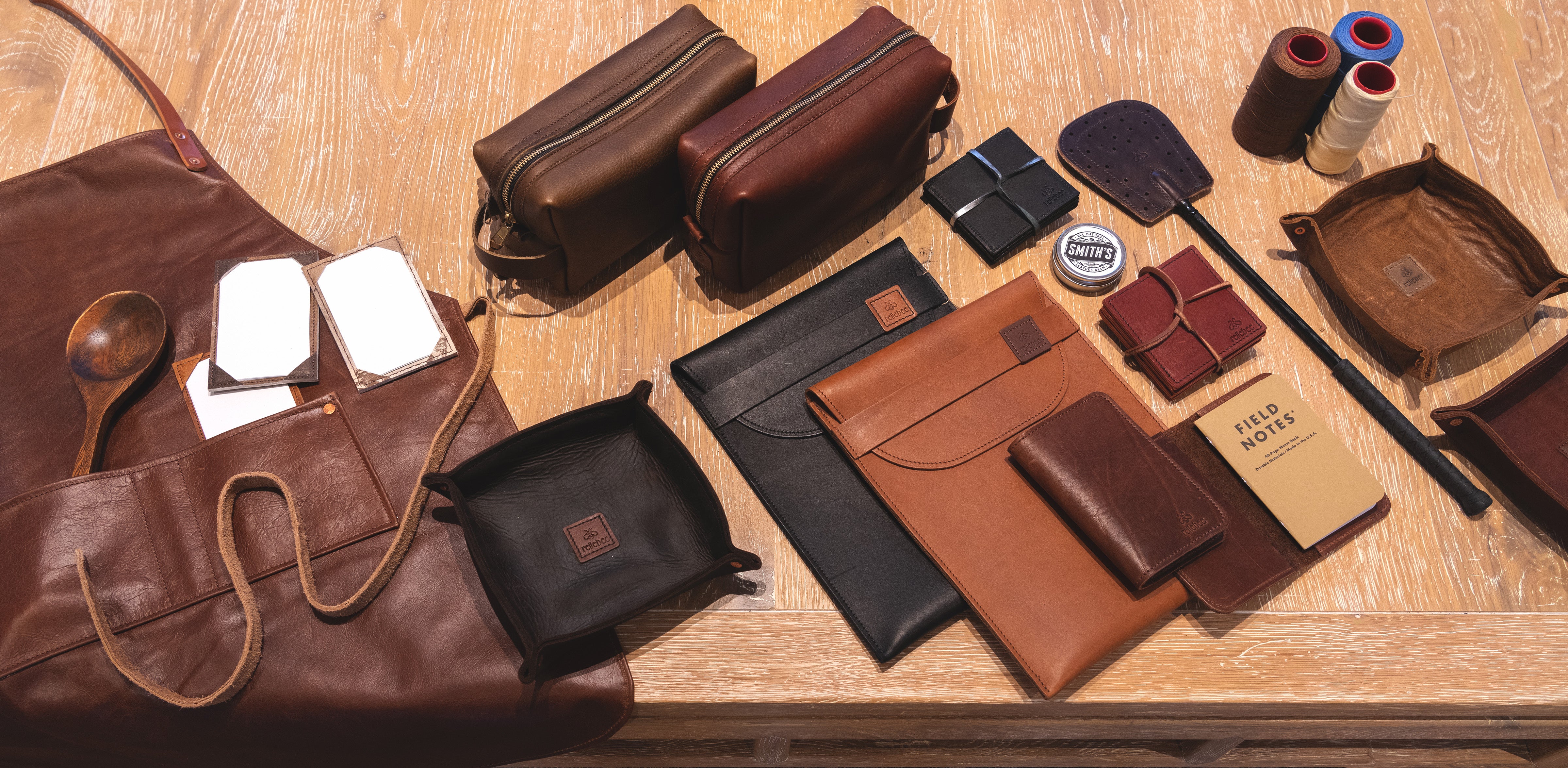 Handmade Leather Goods Made in the USA