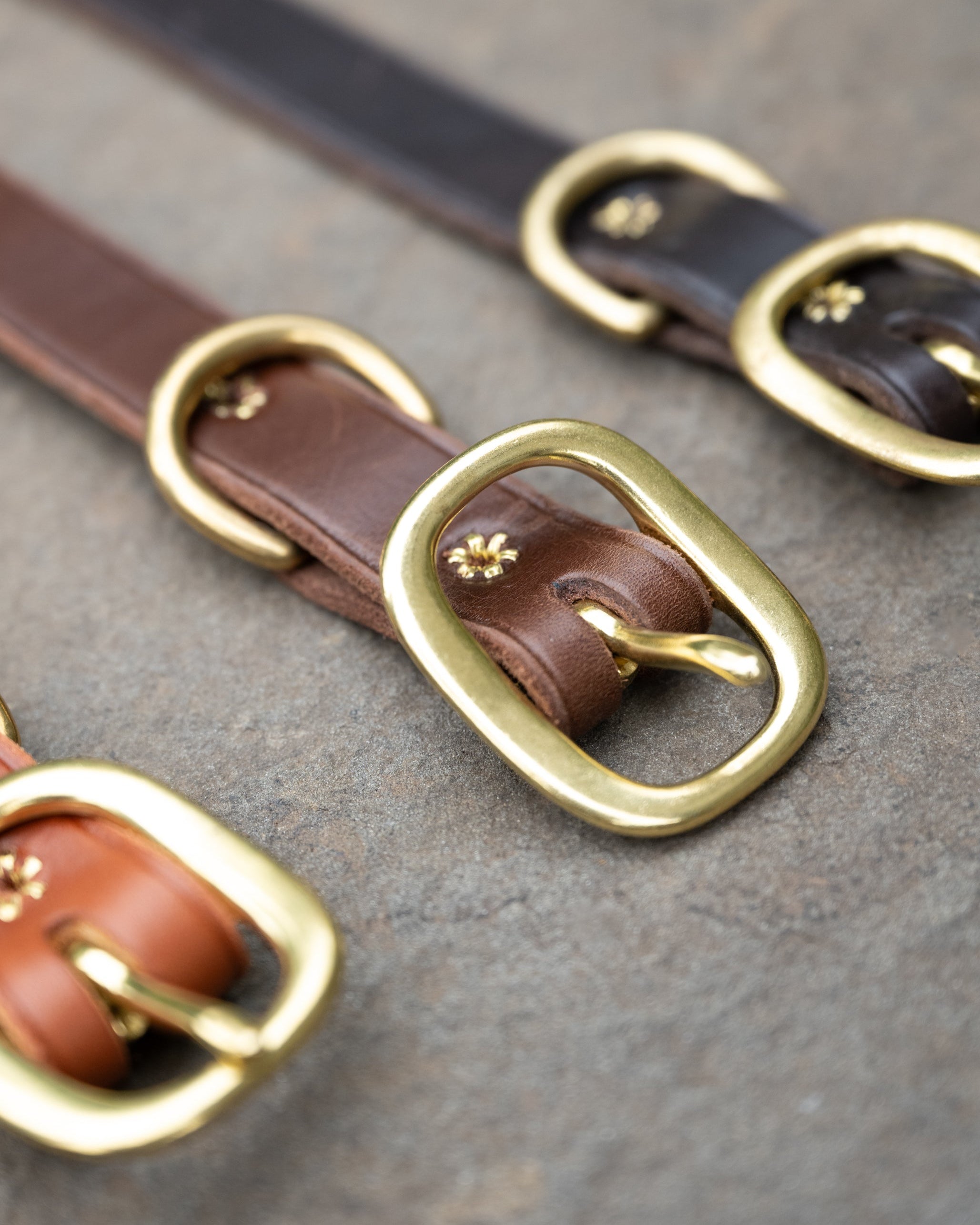 Close up image of the River Collar in assorted colors