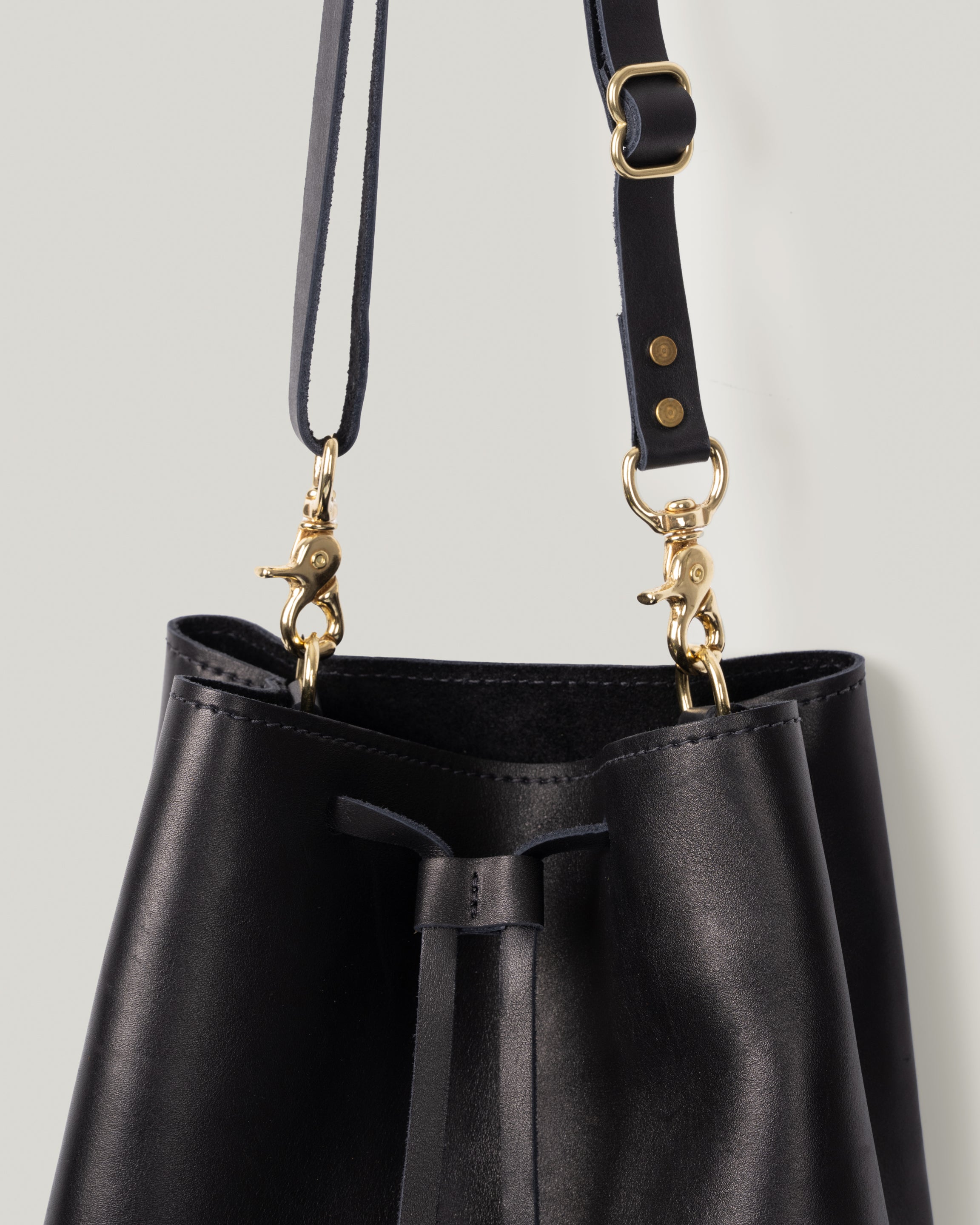 Bucket Bag: Jet Black
