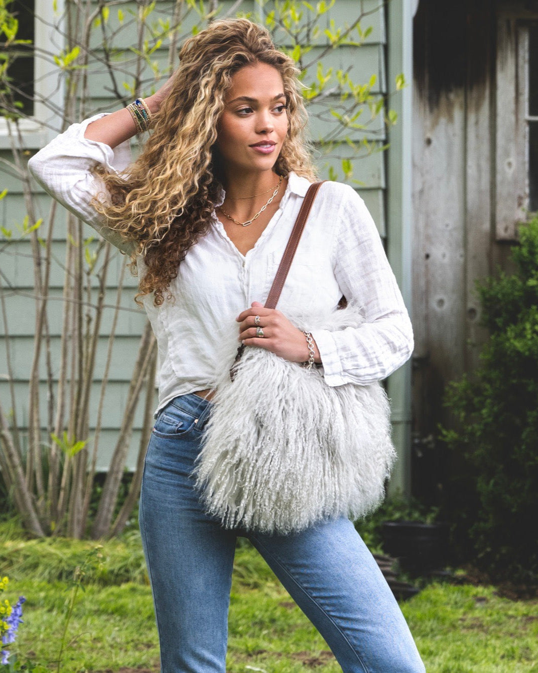 The Mongolian Bucket Bag