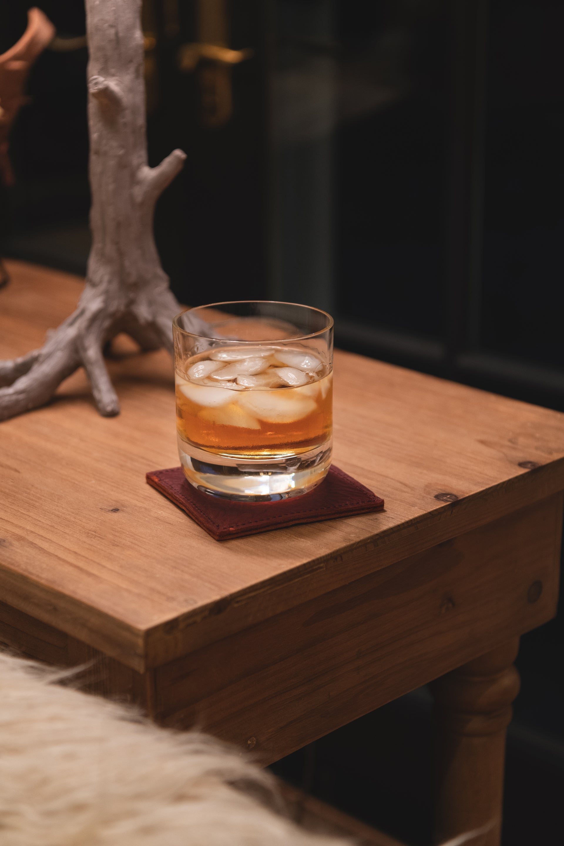 Leather Coasters (set of 4)