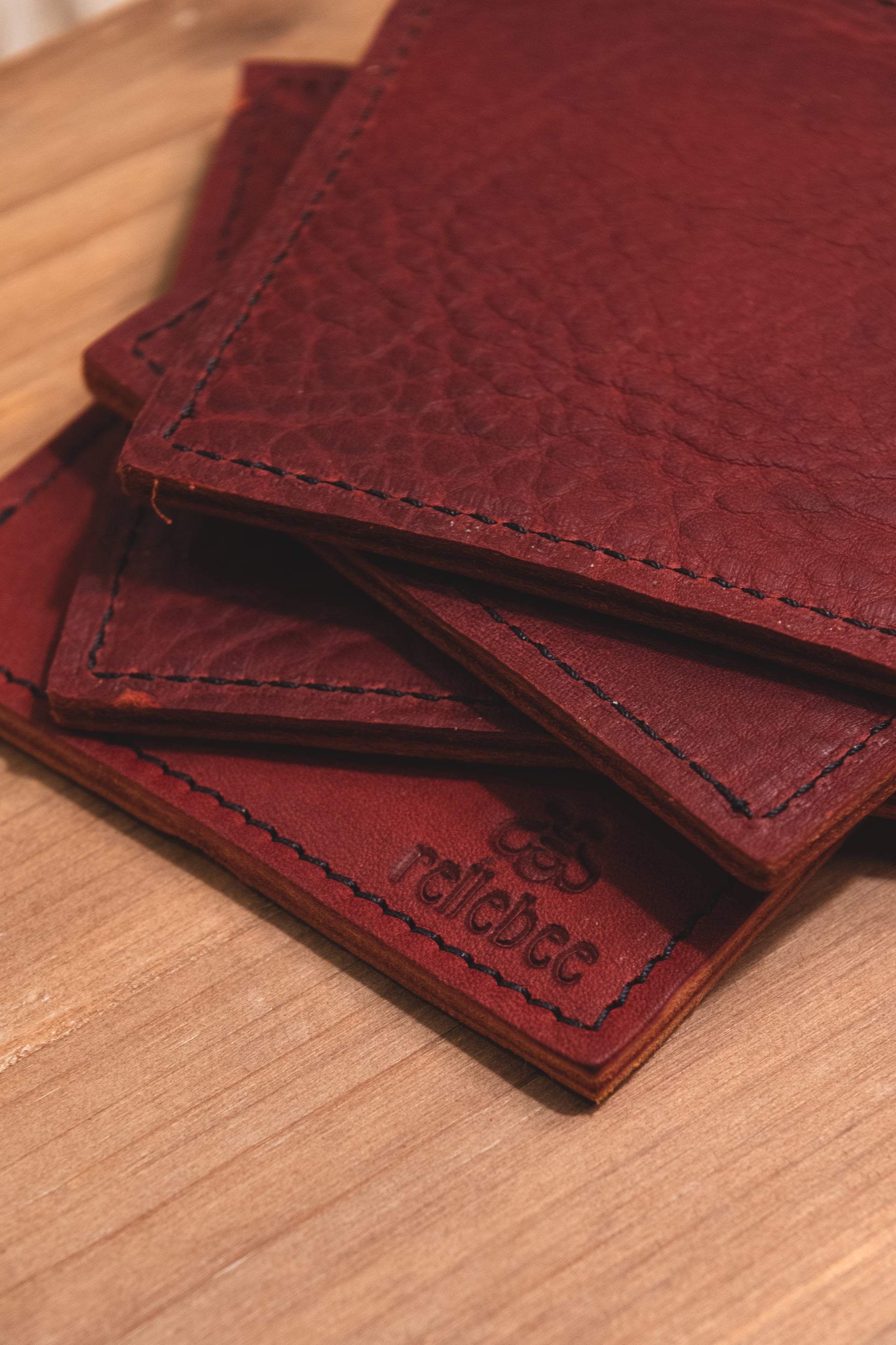 Leather Coasters (set of 4)