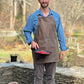 Leather Grill Apron