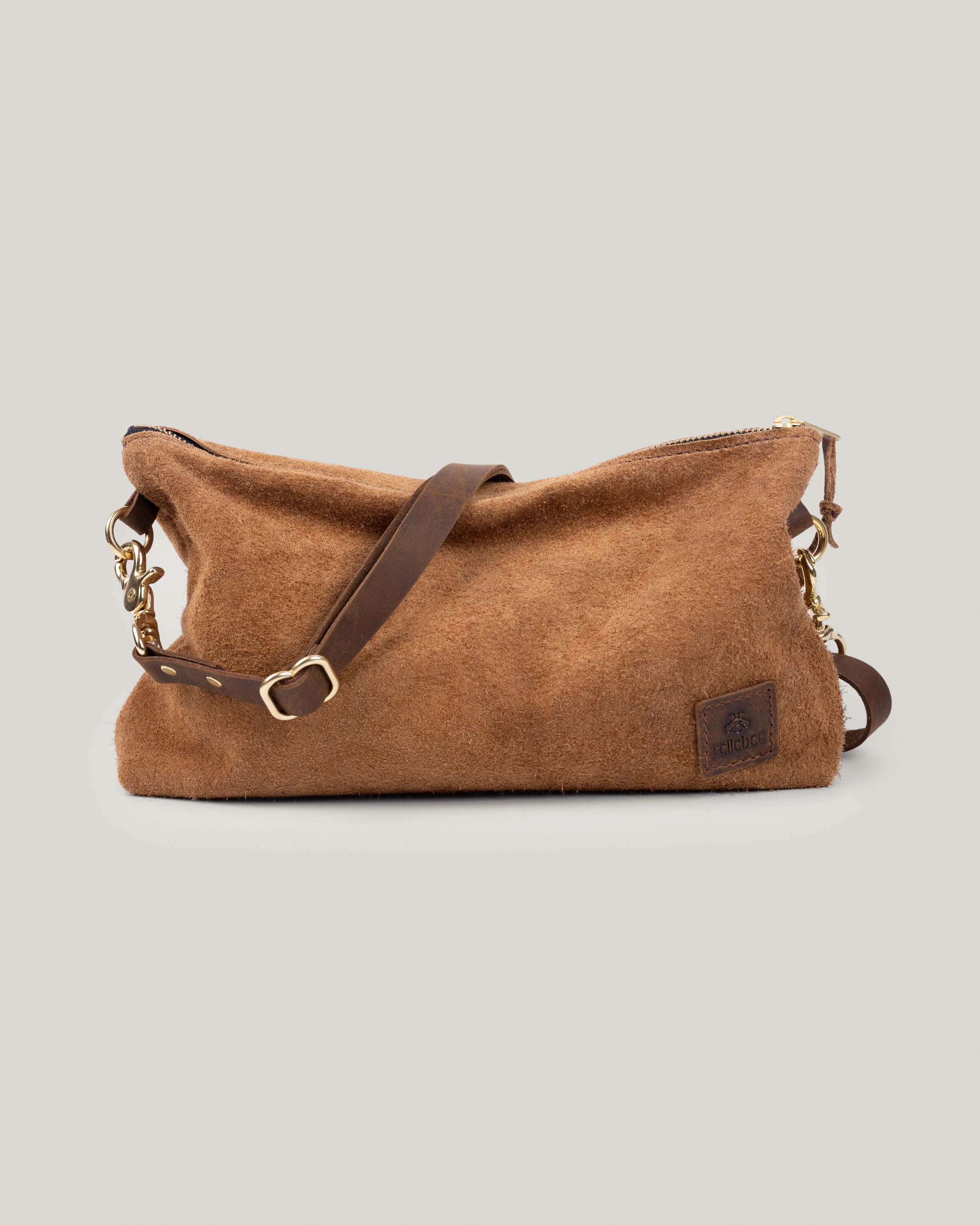 The Leather Brooklyn Sling - Convertible Crossbody & Clutch | Rellebee