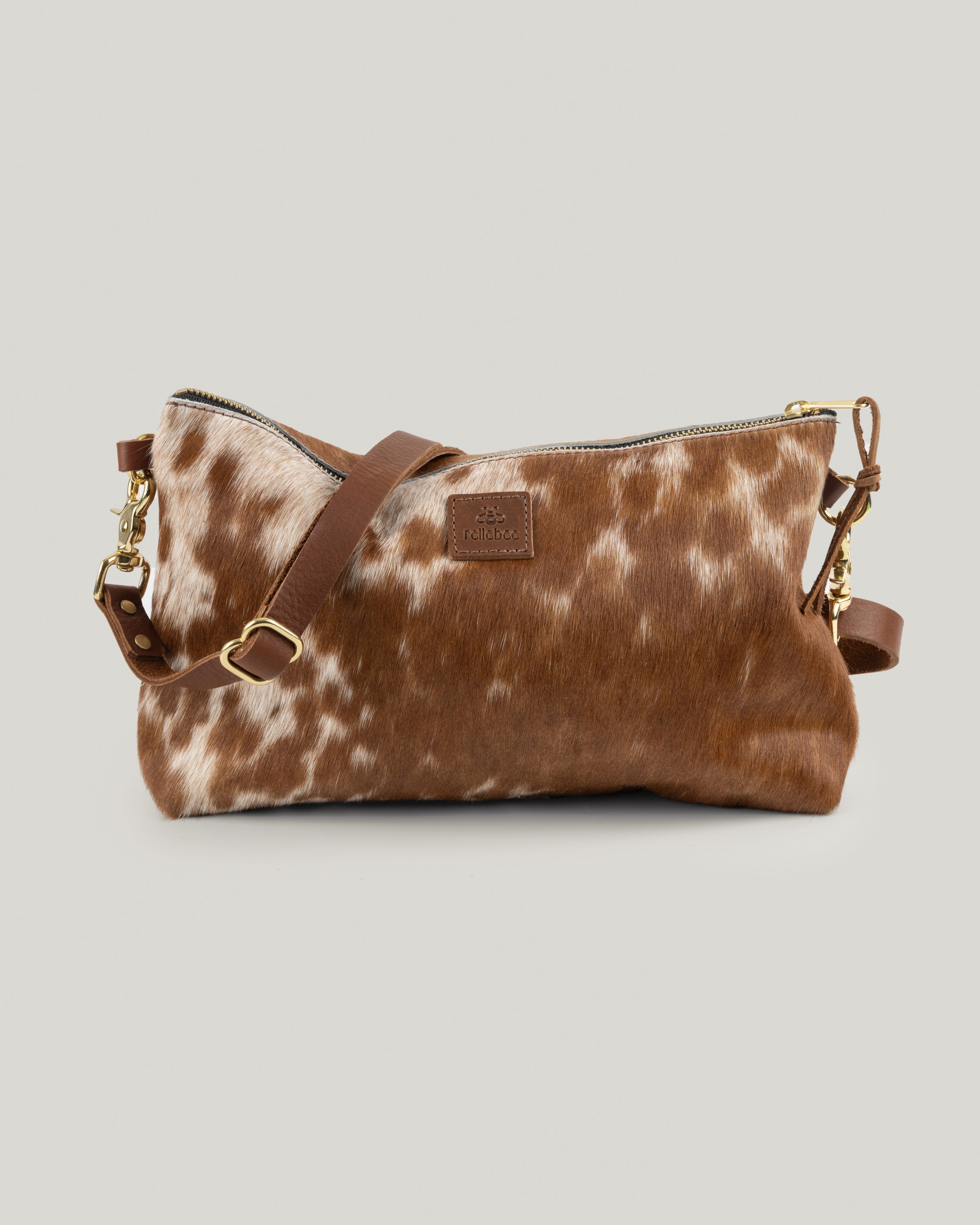 The Leather Brooklyn Sling - Convertible Crossbody & Clutch | Rellebee