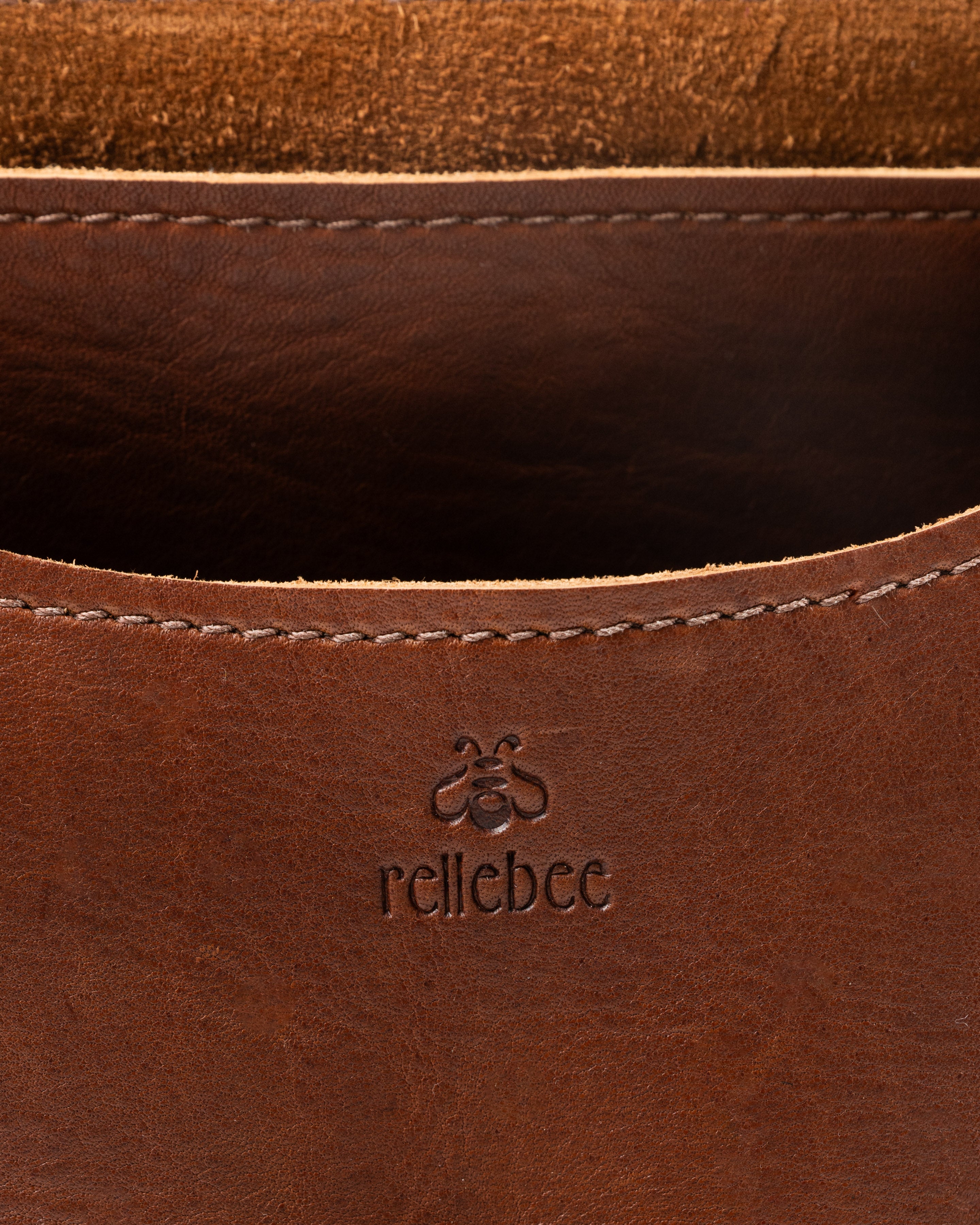 Luxury leather backpack 