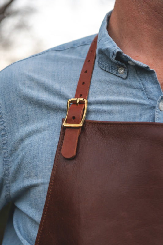 The Leather Grill Apron